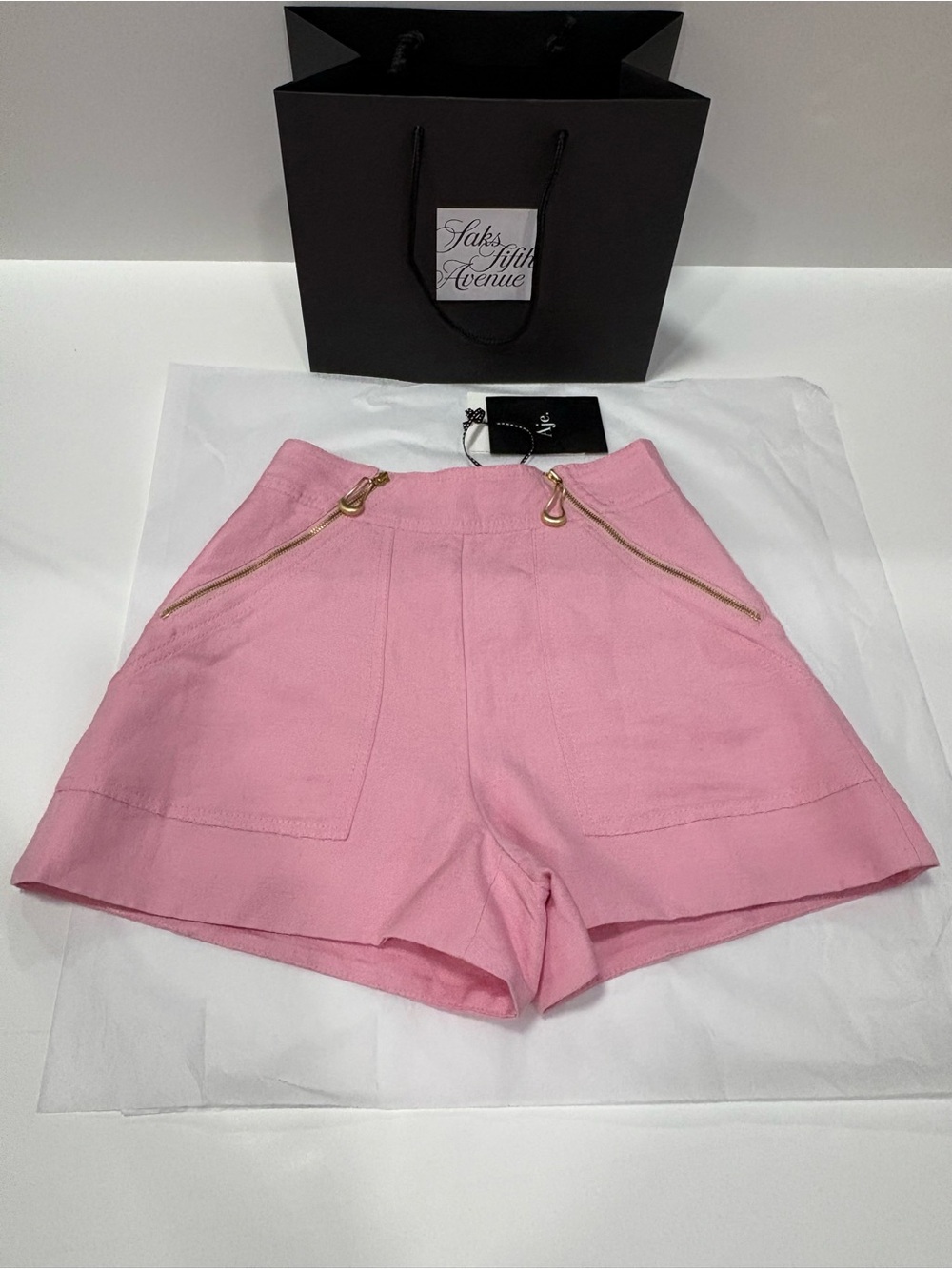 Aje Esprit Utility shorts Ballet Pink US size0